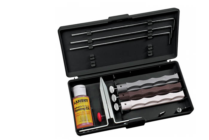 Lansky brusná sada na broušení nožů - systém s přidržením úhlu